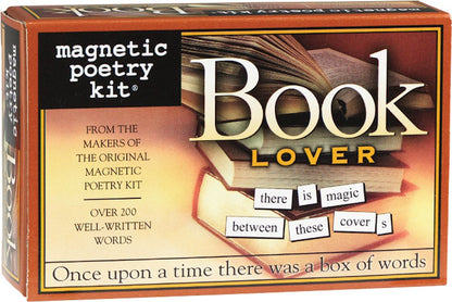 Book Lover: Magnetic Poetry Kit