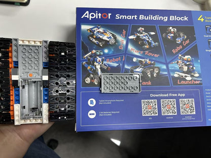 Apitor STEM Robot Toy 6-in-1 Robot Building Kit for Boys Age 8-12, APP Remote Control STEM Coding Toys, Educational Robotics Gifts for Boys Girls Kids Ages 7 8 9 10 11 12 (480 Pieces)