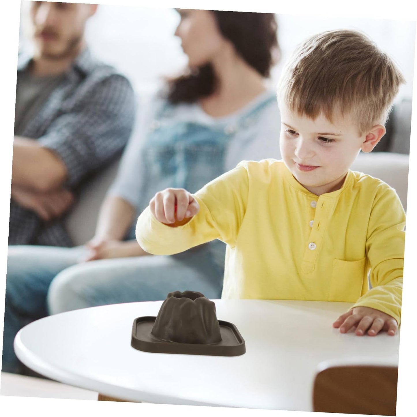 SEWACC 25pcs Volcanic Model School Figure Model Volcano Eruption Prop Science Kit for Kids Classroom Experiment