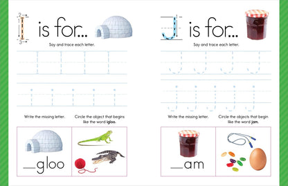 My First Learn-to-Read Preschool Workbook: Practice Pre-Reading Skills with Phonics, Sight Words, and Simple Stories! (My First Preschool Skills Workbooks)