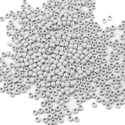 Gxueshan 1000 Pcs Acrylic Black Pony Beads 6x9mm Large Hole Pen Hair Kandi Beads Bulk for Friendship Bracelet Necklace Jewelry Making Earring Braiding Kit