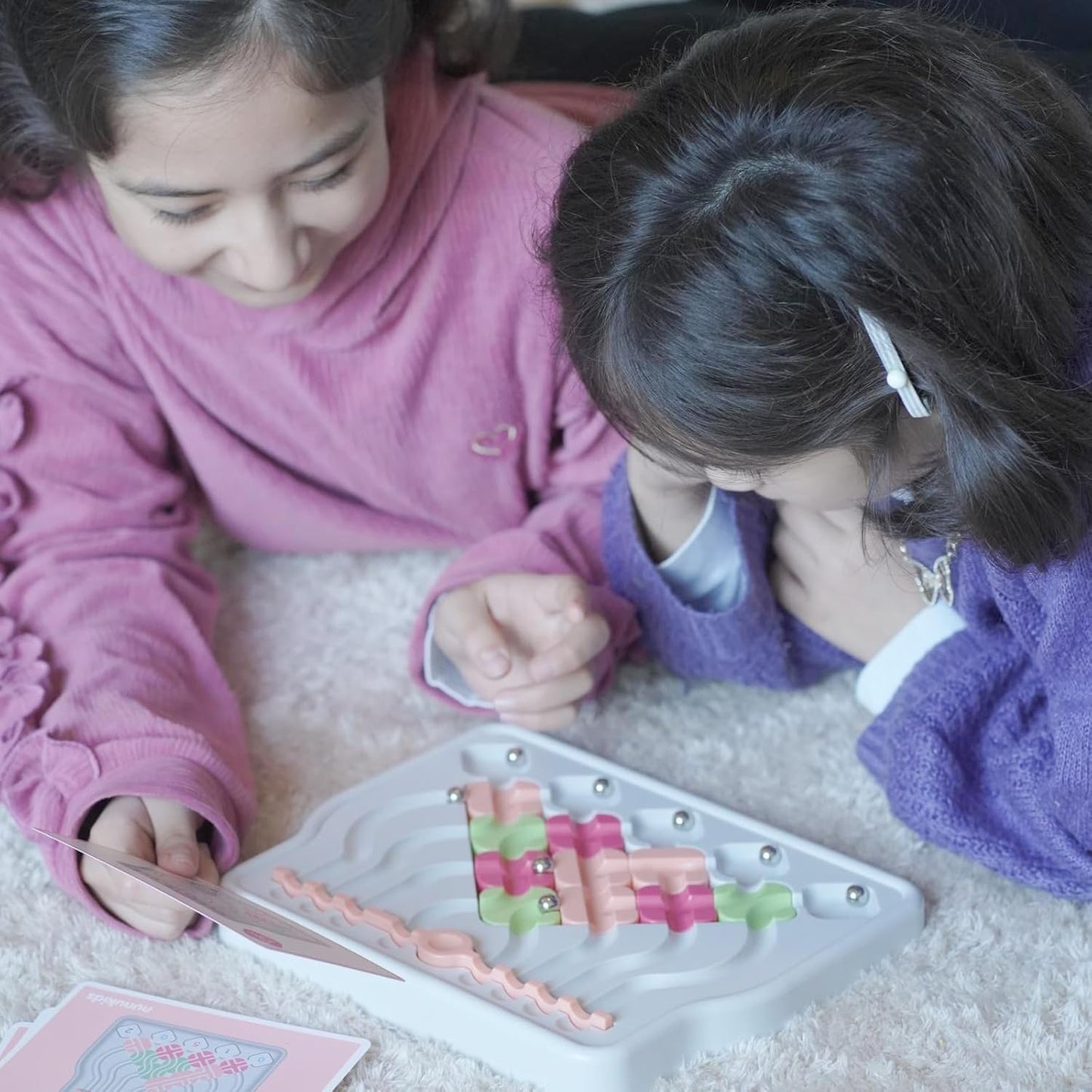 nunukids Marble Circuit Puzzle - Exciting Maze Game Toy for Kids, Fun Brain Teasers for Kids 6 Years and Above