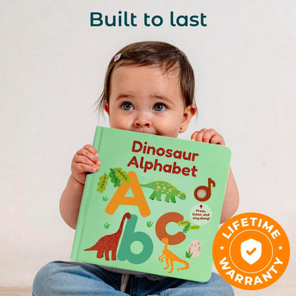 Cali's Books Alphabet Book for Toddlers 1-3 - Learn ABC, Musical Books for Kids, Interactive Talking Baby Toddler Sound Book, Educational Song Learning Toys, Singing and Speech Music Toy for Babies