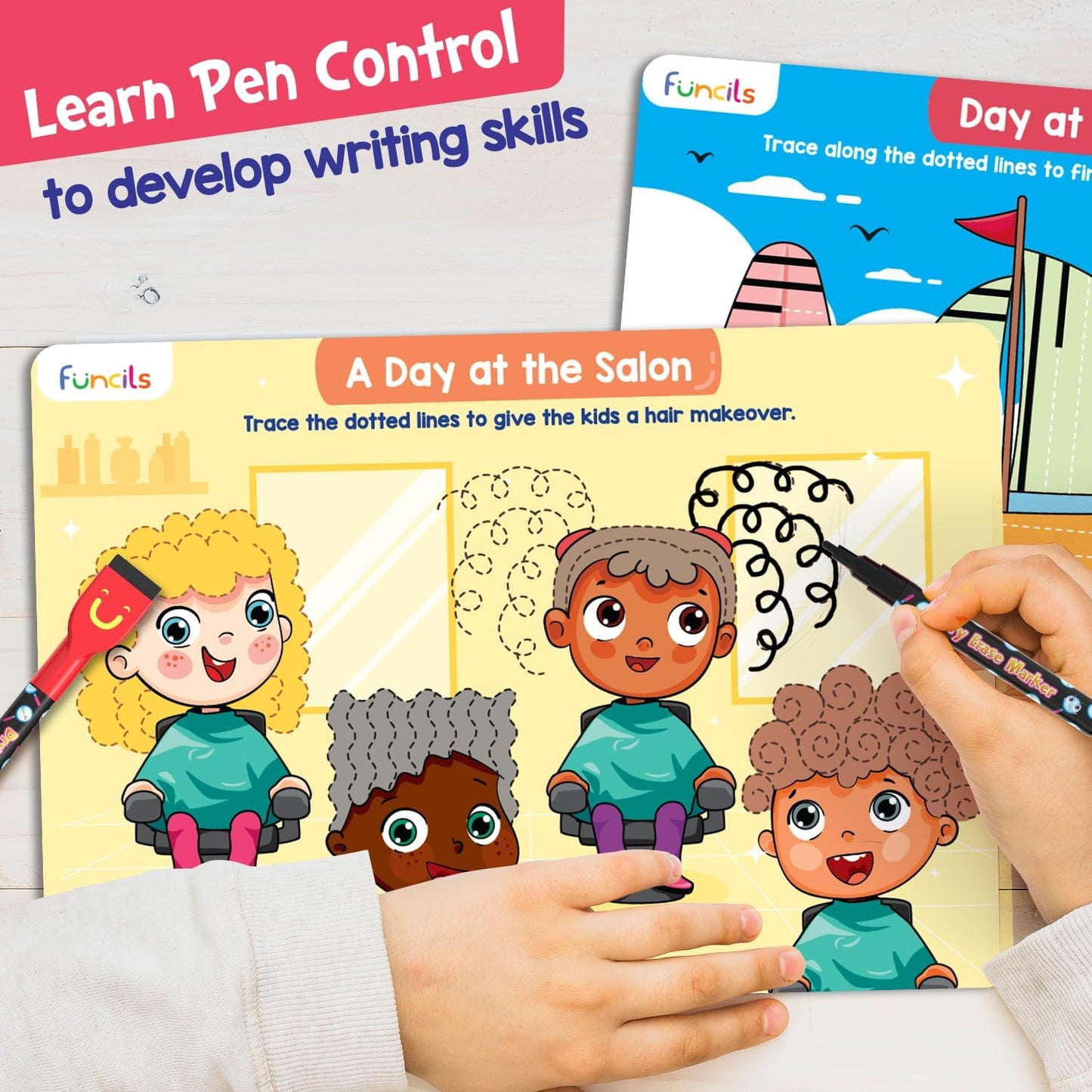 Search and Find for Kids & Toddlers - Preschool Learning Activity Book, Art and Craft Supplies, Seek Find Games, Birthday Gifts for Girls & Boys, Educational Toys for Ages 3, 4, 5, 6 Year Old