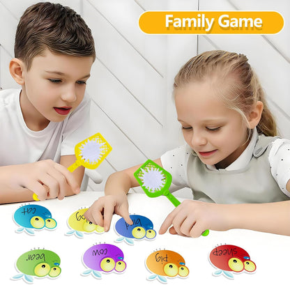 Sight Word Game Dry Erase Cards Fly Swatters Multi Pack Montessori Toy Flashcards Math Games Educational Games Reading Phonic Toy