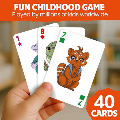 QUOKKA Memory Games for Kids Ages 4–8 – Fun Family Game with Cute Characters, Perfect for Travel, Playdates, Family Time – Educational & Engaging Playing Cards for Kids, Easy to Learn, Fast to Play