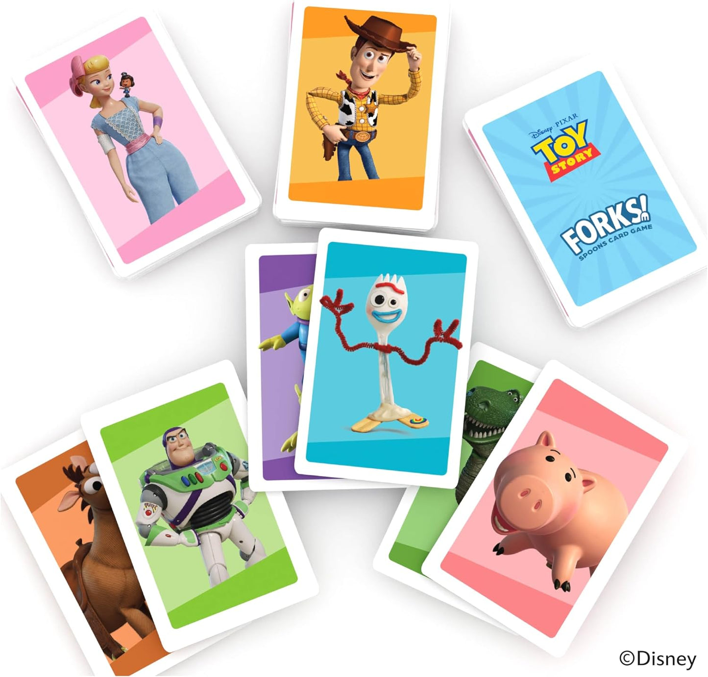 Bicycle Disney and Pixar 3-in-1 Card Games, Old Maid, Go Fish & Memory, Featuring Toy Story, Finding Nemo & Inside Out Characters, Kids Card Games Ages 4+, Family Games for 2-6 Players