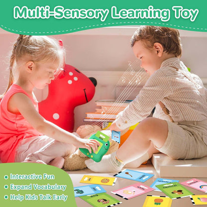 Alotwan Toddler Toys Talking Flash Cards with 510 Sight Words, Montessori Learning Toys for Toddler 1-3 2-4, Autism Sensory Speech Therapy for Boys Girls 2 3 4 5 6 Year Old Kids Gifts