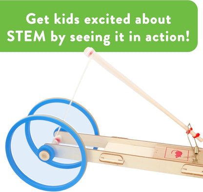 STEM Craft Kit – 25 Engineering Project Ideas, Complete STEM Project Kit with Over 400 Components for Classrooms and Groups, Ages 8+