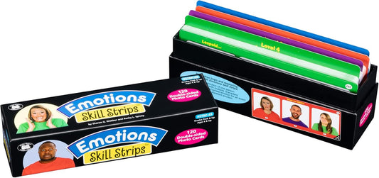 Super Duper Publications | Emotions Skill Strips® Photo Flash Cards | Educational Learning Resource for Children