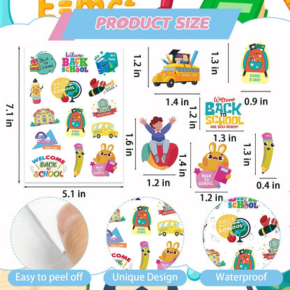 312 Pcs Science Stickers, Chemistry Biology Physics Laboratory Sticker Science Themed Stickers for Craft Supplies Classroom Rewards Party Decorations