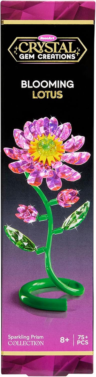 Cra-Z-Art Crystal Gem Creations Jewel Succulents Kit by RoseArt, 175+ Pieces, Great for Adults, Tweens and Children Ages 8+
