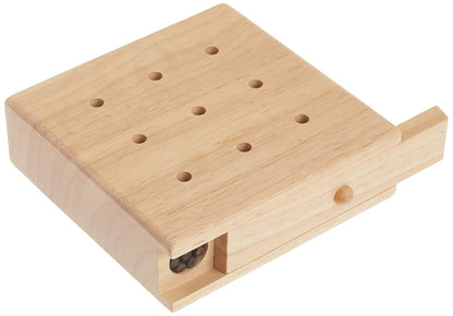 Baseline - 453602 453602 9 Hole Wooden Pegboard to Improve Fine Motor Coordination, Finger Dexterity, Concentration and Increase Reactionary Speed., Model:12-3141