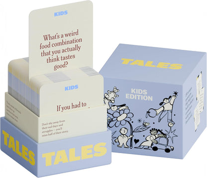 TALES 150 Conversation Cards, Friends Edition, Fun Friend Games for Adults, Teens, Kids, Perfect for Parties, Game Nights, Gifts & Gatherings, Conversations with Friends, Meaningful Connections