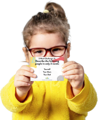 101 Conversation Cards for Kids - Family Question Games for Kids and Adults, Christmas Dinners, Game Nights, Holiday Gatherings & Gifts - Prompts for Confidence, Social Skills & Meaningful Connection
