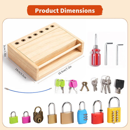 INIFEIDALA Kids Tool Set,Montessori Educational Toys for 3 4 5 Year Old,Montessori Screwdriver Board Set,Sensory Preschool Learning for Toddler Travel,Fine Motor Skills - STEM Toys