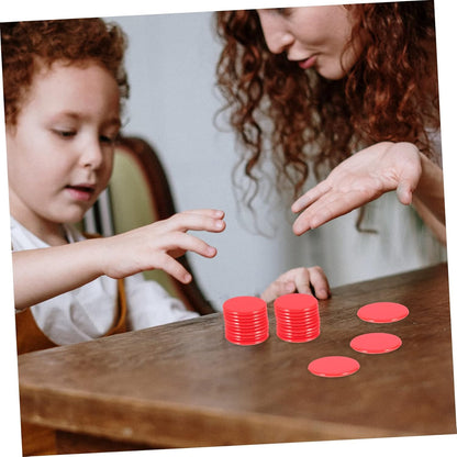 Toddmomy Bingo Counting Chips Game Markers for Math Learning Gambling for Counting Games Educational