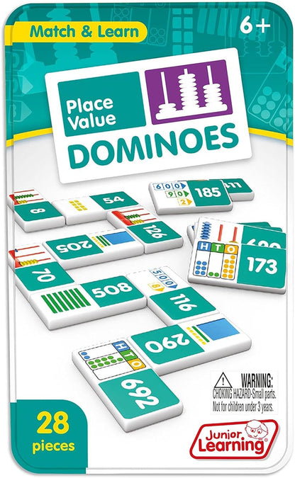 Junior Learning Place Value Dominoes Educational Action Games