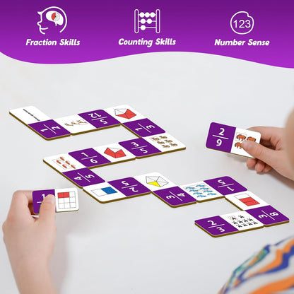 Kasfalci Multiplication Dominoes Set,Math Manipulatives Games for Kids,Counting Toy,Learning Games,Preschool Learning Activities,Homeschool Supplies,Kindergarten Classroom Must Haves,1st 2nd 3rd Grade