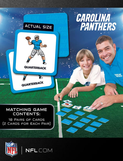 MasterPieces Sports Games - NFL Matching Game - Game for Kids and Family - Laugh and Learn
