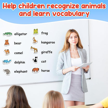 Kasfalci CVCC & CCVC Word Games, 50 Magnetic Foam Objects Fridge Magnets for Kids, Speech Therapy Toys for Toddler, Learn to Read Spelling Reading Learning Phonics for Preschool Kindergarten Classroom