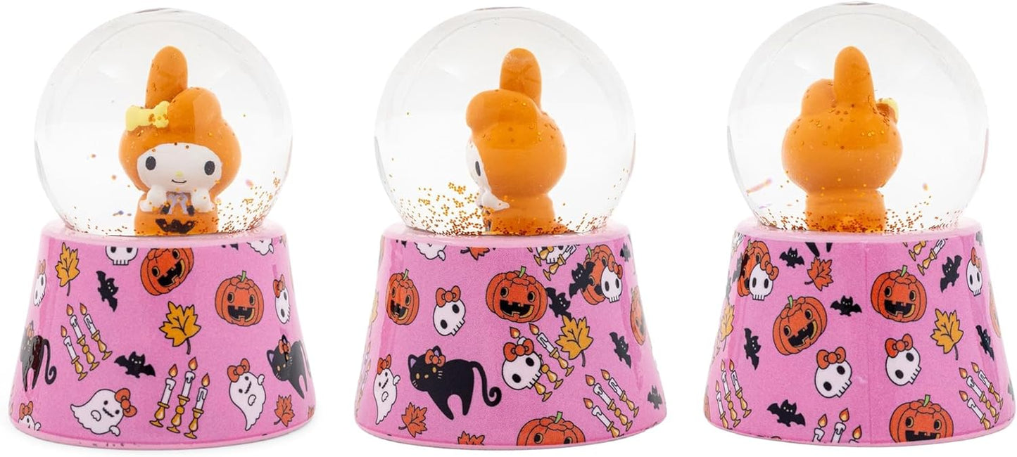 Silver Buffalo Disney Mickey and Friends Mini Light Up Snow Globe│Minnie Mouse│3.8 Inches Tall, 45mm (Small) - Colors A