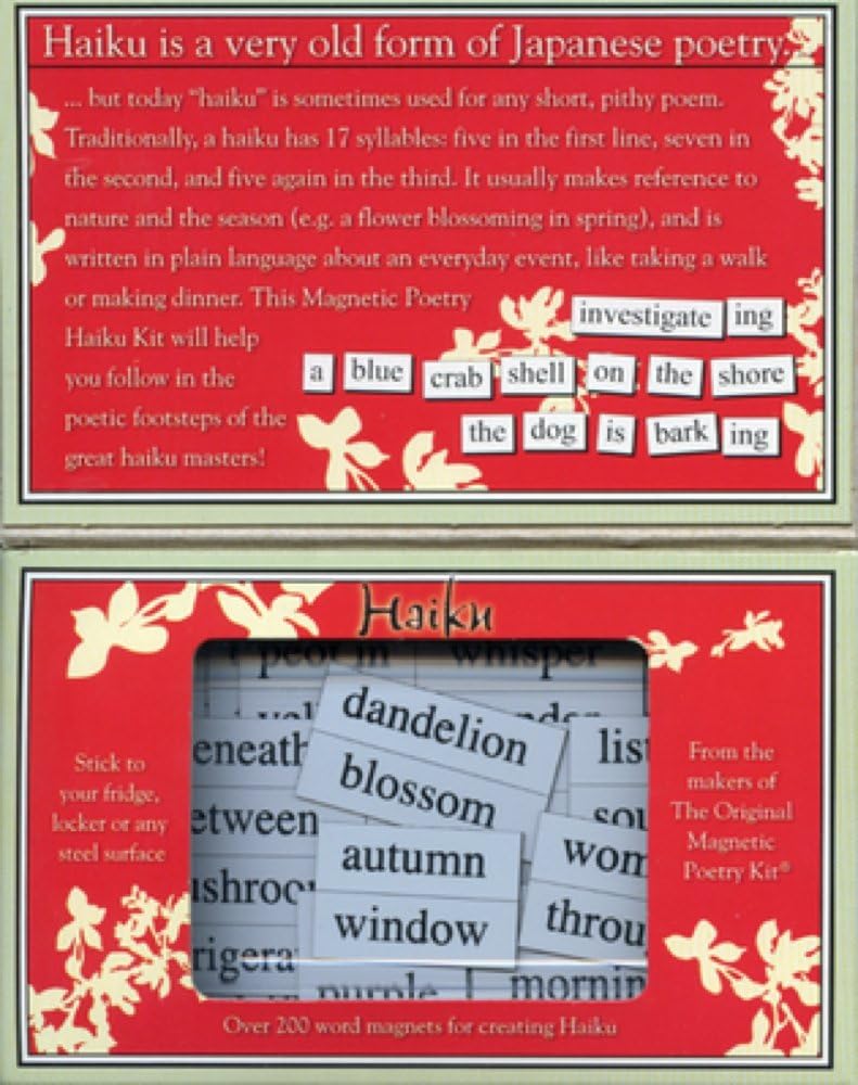 The Poet Edition: Magnetic Poetry Kit