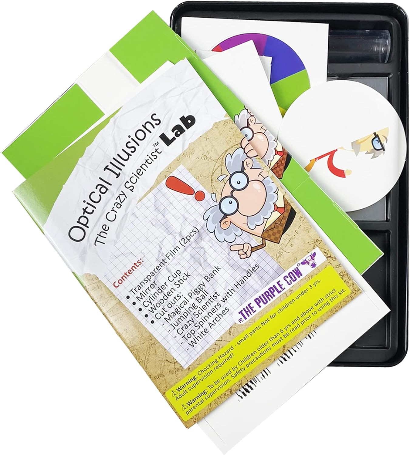 The Purple Cow- The Crazy Scientist Crystal Craze Experiment Stem Education Science Kit for Kids Boys & Girls Aged 10+