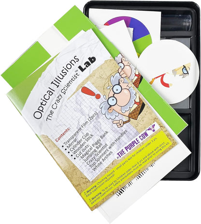 The Purple Cow- The Crazy Scientist Crystal Craze Experiment Stem Education Science Kit for Kids Boys & Girls Aged 10+