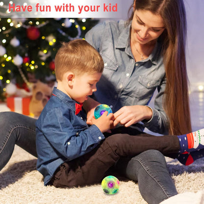 Vdealen Magic Rainbow Puzzle Ball, Fidget Ball Puzzle Brain Teaser Fidget Toy for Boys & Girls- Birthday Party Valentines Easter Christmas Stocking Stuffers for Kids Teen & Adults-2 Pack