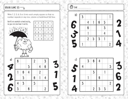 Brain Games for 8 Year Olds: Fun and Challenging Brain Teasers, Logic Puzzles, and More for Kids