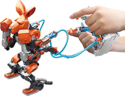 Thames & Kosmos Hydraulic Boxing Bots STEM Experiment Kit | Build Two Hydraulic-Powered Boxing Robots! | Explore Water-Powered Systems | Challenge a Friend to a Robot Duel!