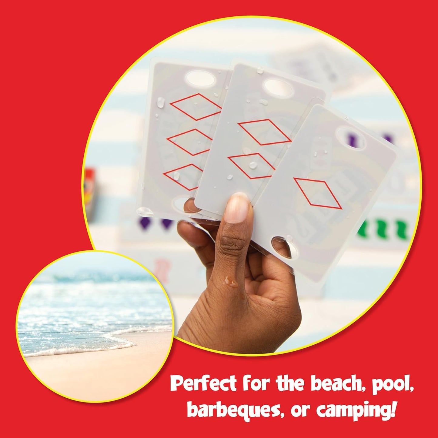 Set Card Games for Kids - Matching Game, Pool, Summer Toys, Pool, Travel Games, Memory, Learning Game, Multi-Player, Ages 6+