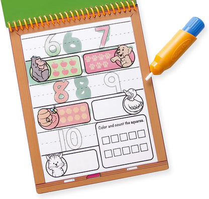 Melissa & Doug On The Go Water Wow! Mess Free Coloring Book, Reusable Water-Reveal Activity Pad, Alphabet, Travel Toys, Party Favors, for Toddlers & Kids Ages 3+ - FSC Certified
