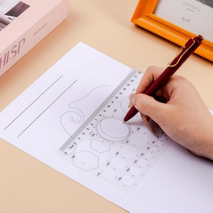 Mr. Pen Circle Templates - Large & Small Sizes, Circle Stencil & Ruler for Drafting & Drawing