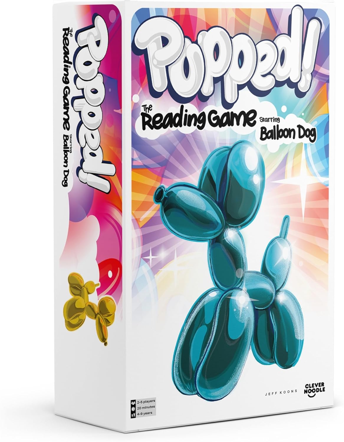 Popped! Reading Game - Learn Reading Skills in Weeks - Exciting Phonics Game for Kids Ages 4-9 - CVC Educational Game Must Haves for Preschool, Kindergarten, 1st - 3rd Grade