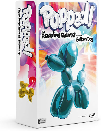 Popped! Reading Game - Learn Reading Skills in Weeks - Exciting Phonics Game for Kids Ages 4-9 - CVC Educational Game Must Haves for Preschool, Kindergarten, 1st - 3rd Grade