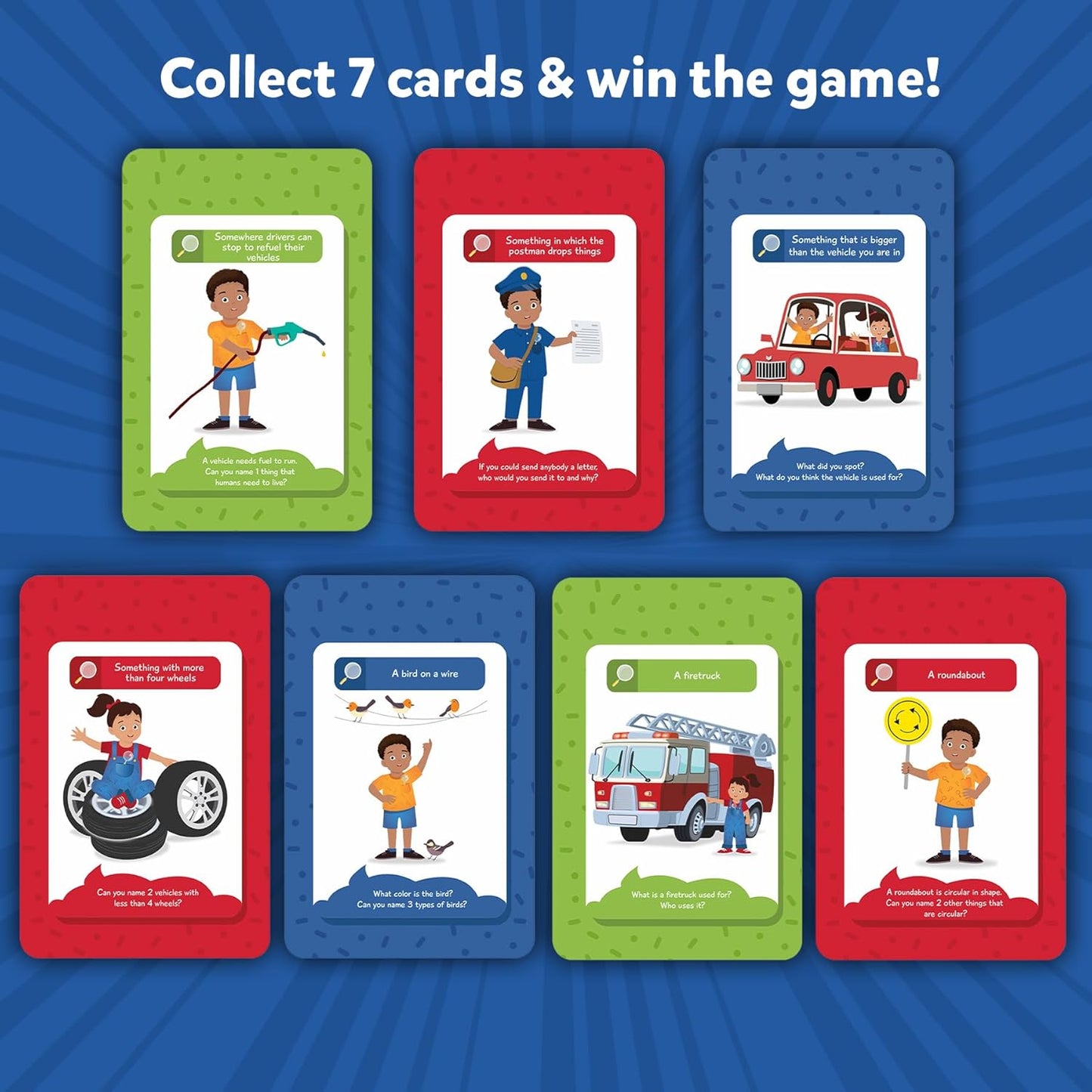 Skillmatics Outdoor Scavenger Hunt Card Game - Found It, Learning Toys, Educational Game Collections, Gifts for Kids, Boys, Girls and Families, for Ages 4, 5, 6, 7, Perfect for Home, School, Playdates