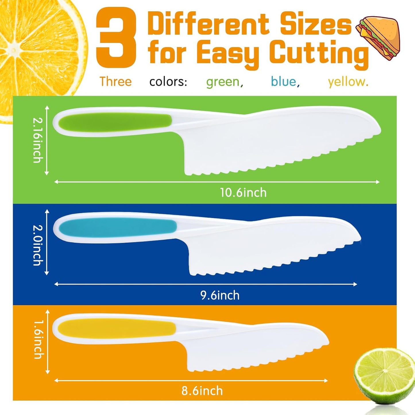 13 Pieces Montessori Kitchen Toys for Toddlers-Kids Cooking Sets Real-Toddler Toys Set for Real Cooking with Plastic Children Safe Knives Crinkle Cutter Kids Cutting Board