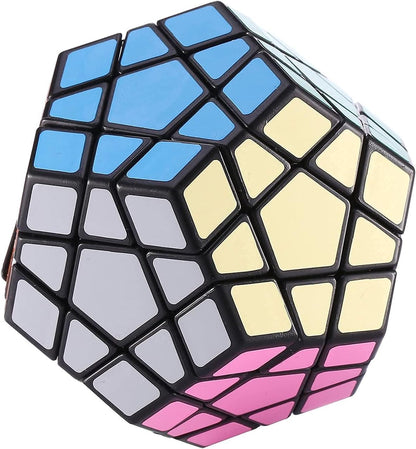 Dreampark 3x3 Megaminx Speed Cube Puzzle Toy, Black