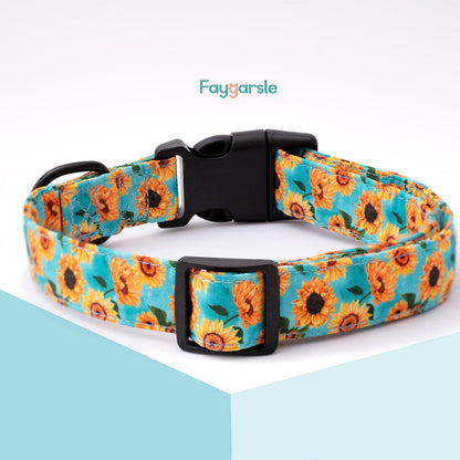 Faygarsle Dog Collar for Small Medium Large Dogs Colorful Puppy Collars for Female Dogs Toy Building Blocks Patterned Pet Collars for Summer Spring Wedding Puppy Girl Dog Collar M