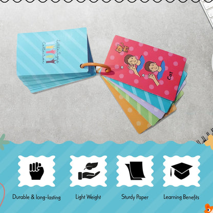 ASL First Word Flash Cards – American Sign Language Learning Cards for Beginners, Parents, Teachers & Speech Therapy, Visual Communication Training Aid