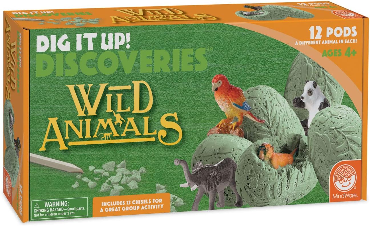 MindWare Dig It Up! (Wild Animals Dig Kit)