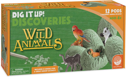 MindWare Dig It Up! (Wild Animals Dig Kit)
