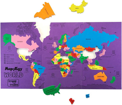 Imagimake Mapology Solar System for Kids | Educational Toys for Kids 5-7 | Space Toys | Puzzles for Boys & Girls Ages 4-8 | 6 Year Old Boy Gifts & Girl Gifts