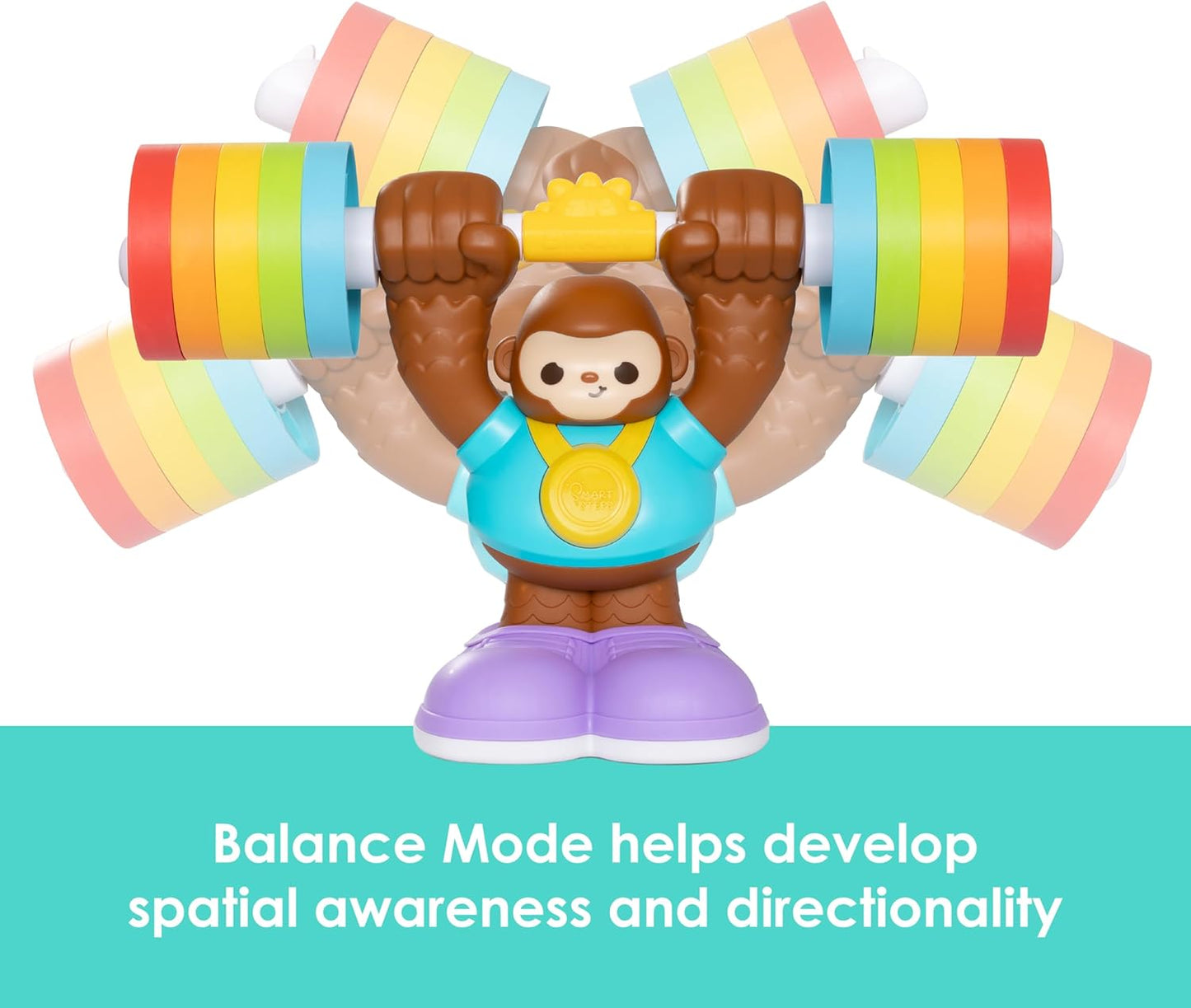 Smart Steps Grab N' Spin Rattle and Teether