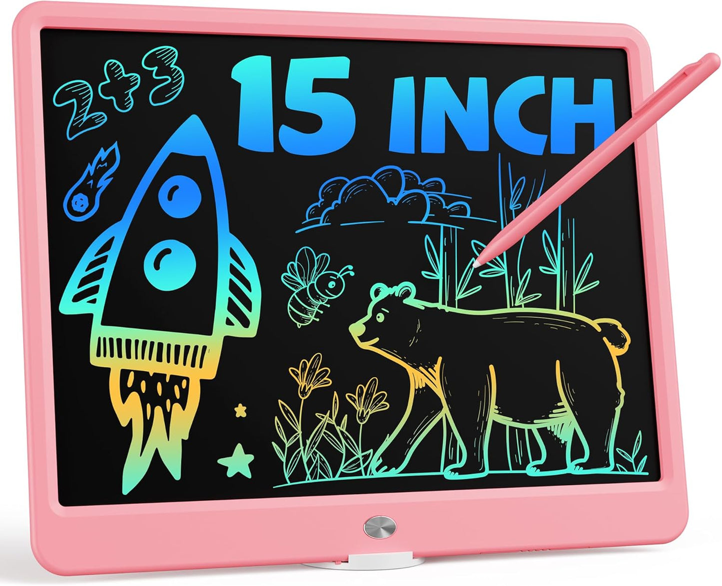 Bravokids Toys for 3-6 Years Old Girls Boys, LCD Writing Tablet 10 Inch Doodle Board, Electronic Drawing Pads, Educational Birthday Gift for 3 4 5 6 7 8 Years Old Kids Toddler (Blue)