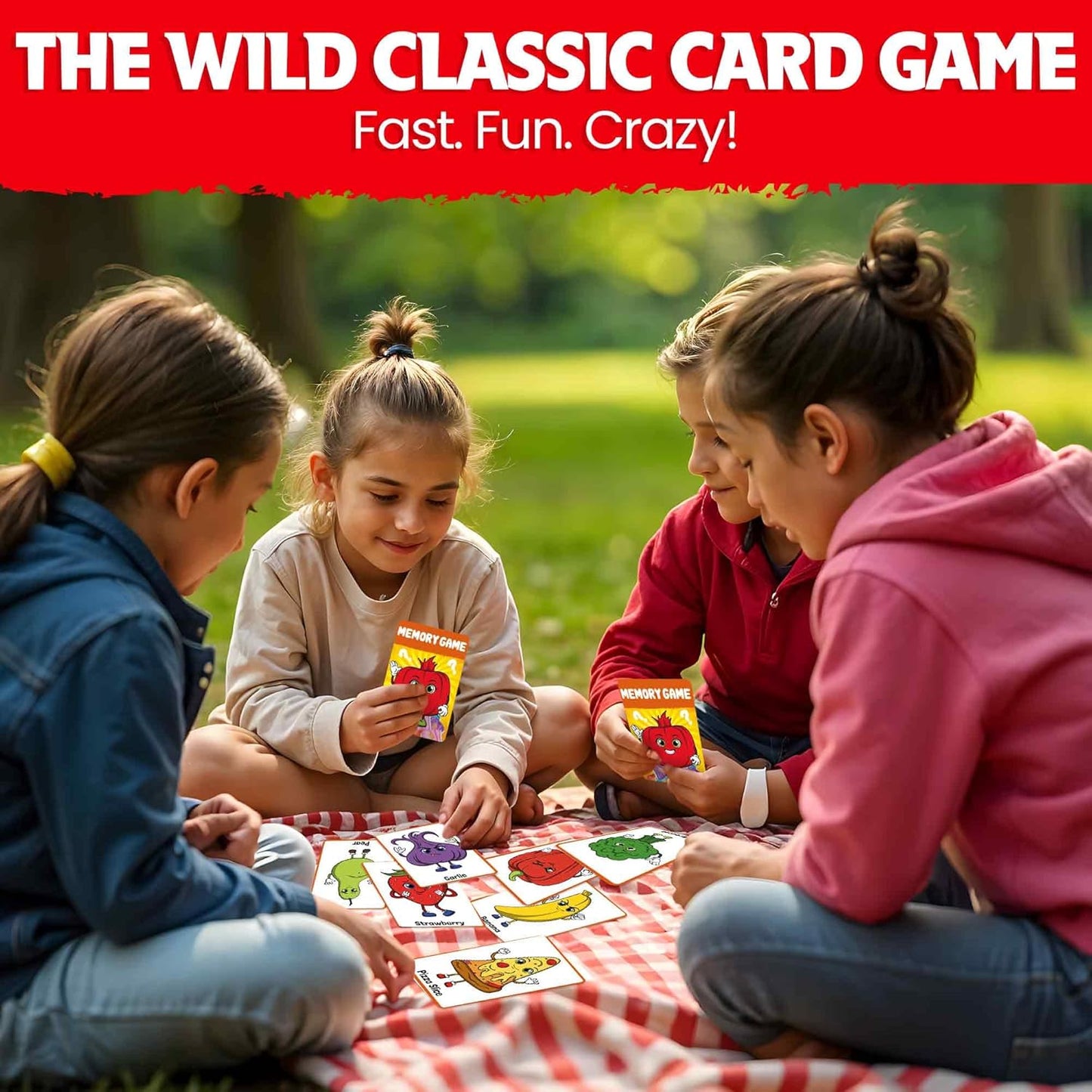 QUOKKA Memory Games for Kids Ages 4–8 – Fun Family Game with Cute Characters, Perfect for Travel, Playdates, Family Time – Educational & Engaging Playing Cards for Kids, Easy to Learn, Fast to Play