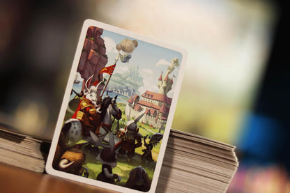 IELLO: Bunny Kingdom, Strategy Board Game, Expand Your Fief By Just a Hare, 45 Minute Play Time, 2 to 4 Players, for Ages 14 and Up