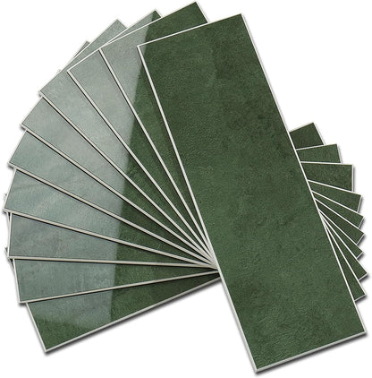Tilingview 30 PCS Peel and Stick Backsplash Tile for Kitchen/Bathroom/Living Room, 3"x 9" Self-Adhesive Subway Tile for Backsplash, Matte Textures Tiles/Handmade Tiles (Sand Color)